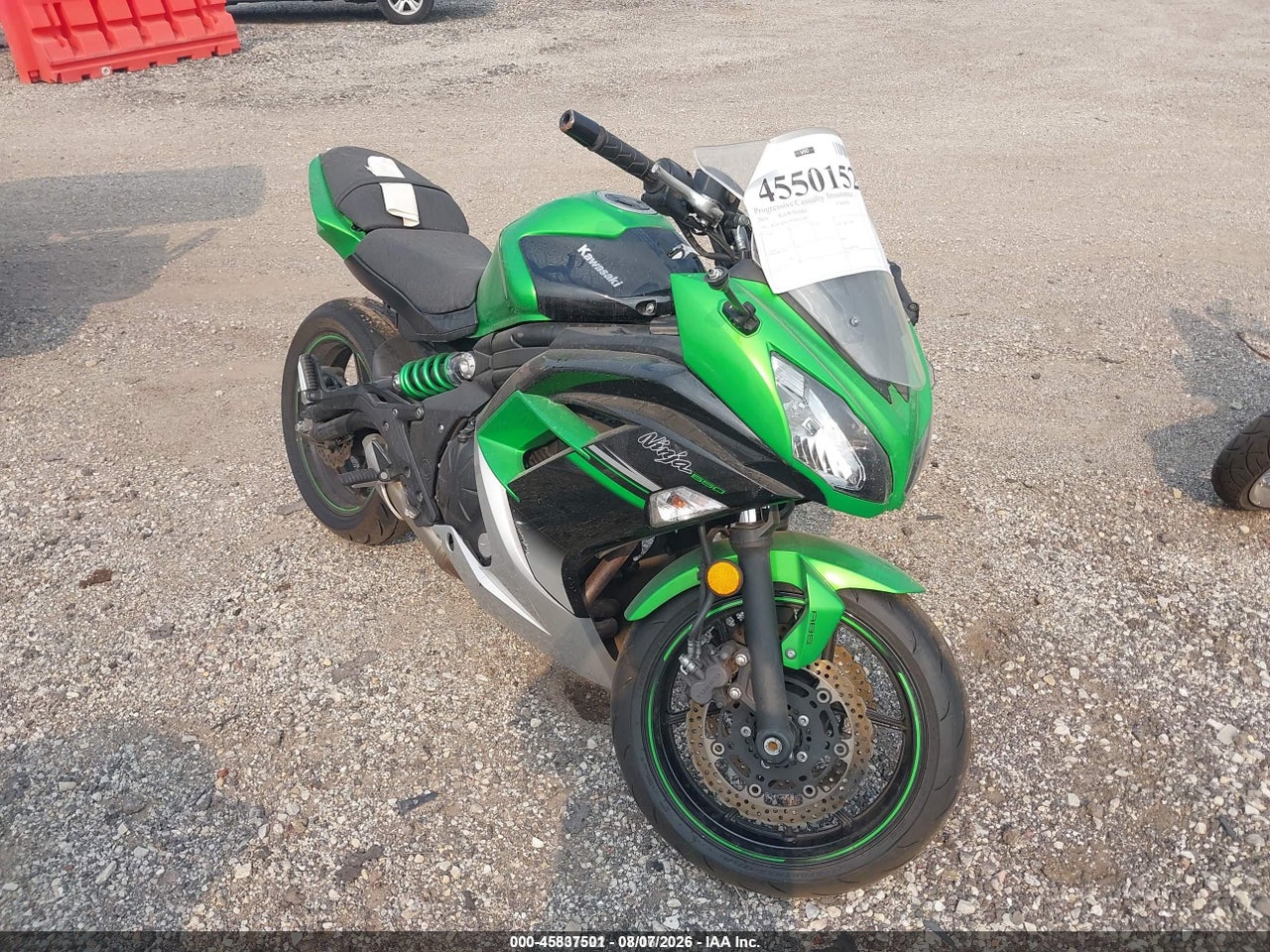 2016 KAWASAKI EX650 F