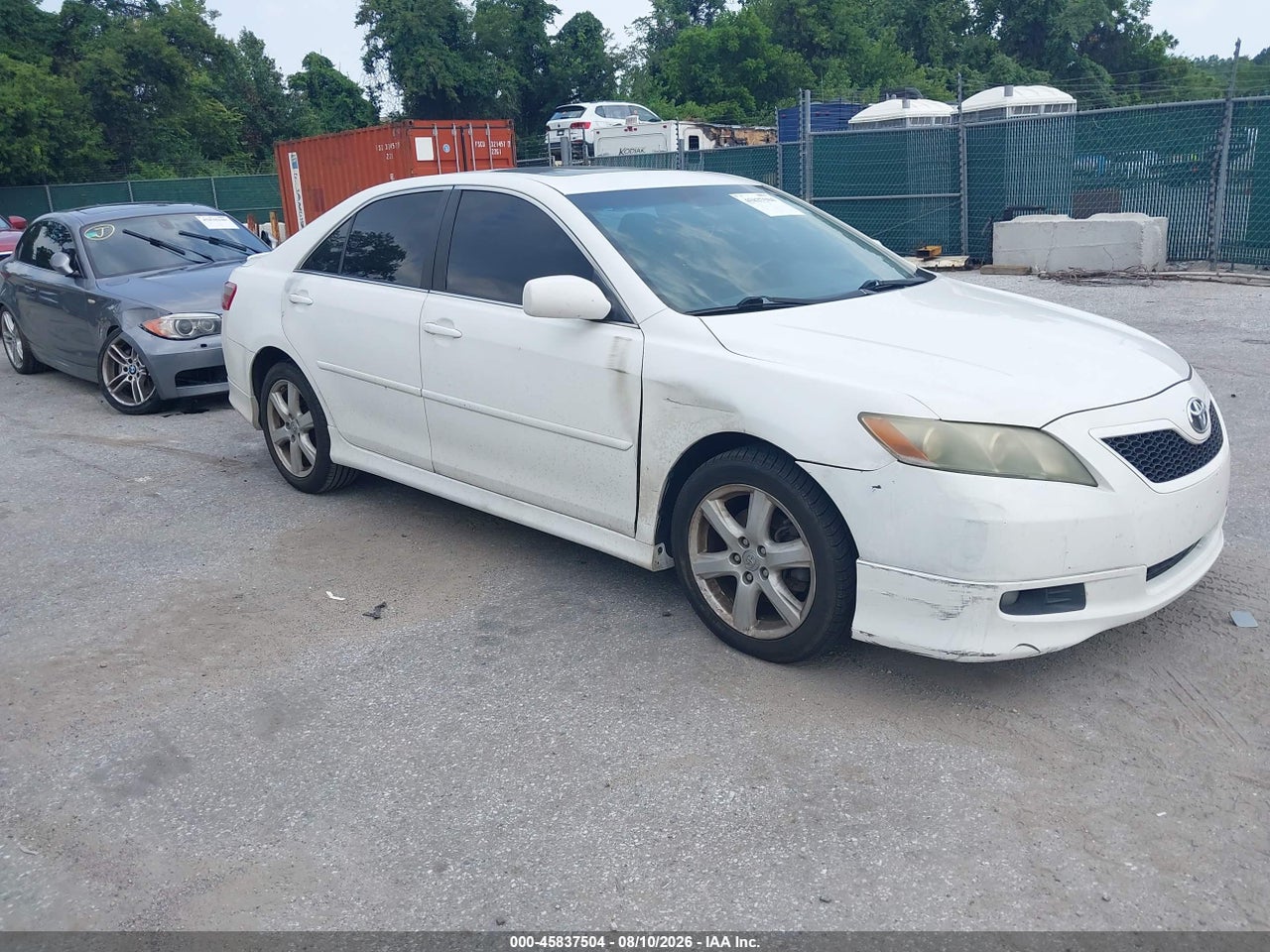 4T1BE46K37U****** · 2007 TOYOTA CAMRY SE