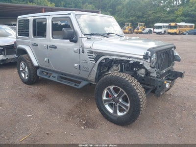 1C4HJXEGXJW****** · 2018 JEEP WRANGLER UNLIMITED SAHARA 4X4