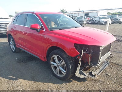 WA1EECF31L1****** · 2020 AUDI Q3 PREMIUM PLUS 45 TFSI S LINE QUATTRO TIPTRONIC