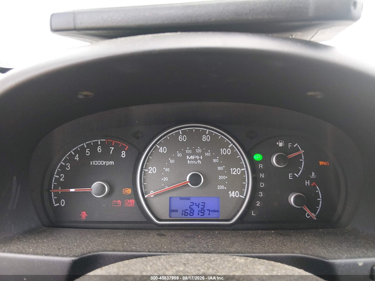 KMHDU46D49U****** · 2009 HYUNDAI ELANTRA SE · 7/11
