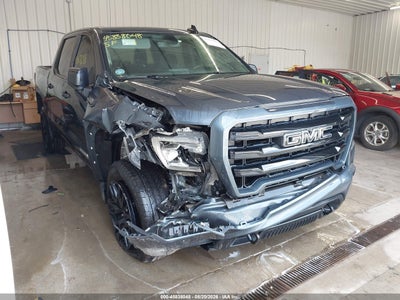 2021 GMC SIERRA 1500 4WD SHORT BOX ELEVATION
