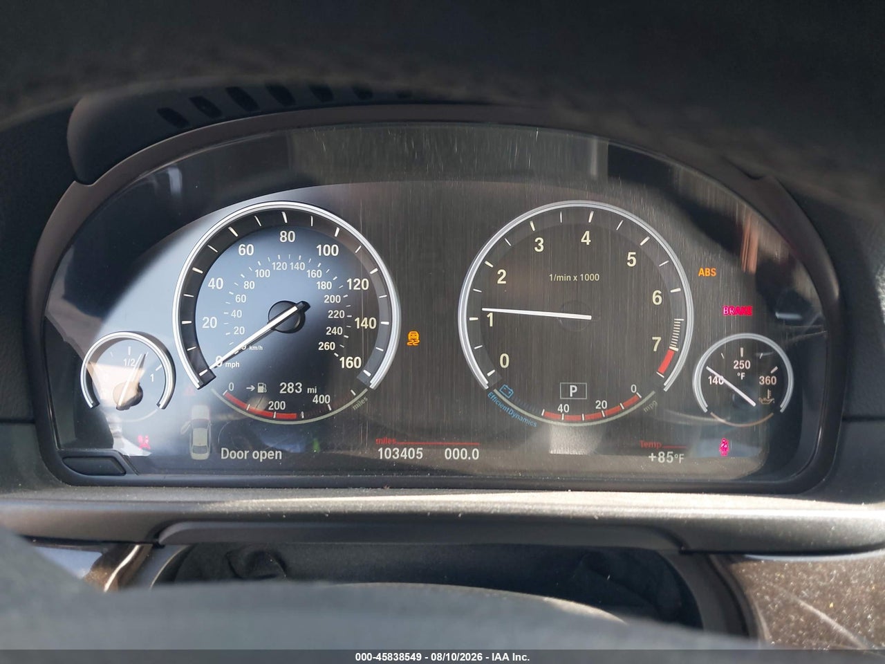 WBA5B1C53ED****** · 2014 BMW 535I · 7/11