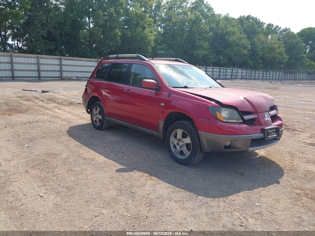 JA4LX41F14U****** · 2004 MITSUBISHI OUTLANDER XLS