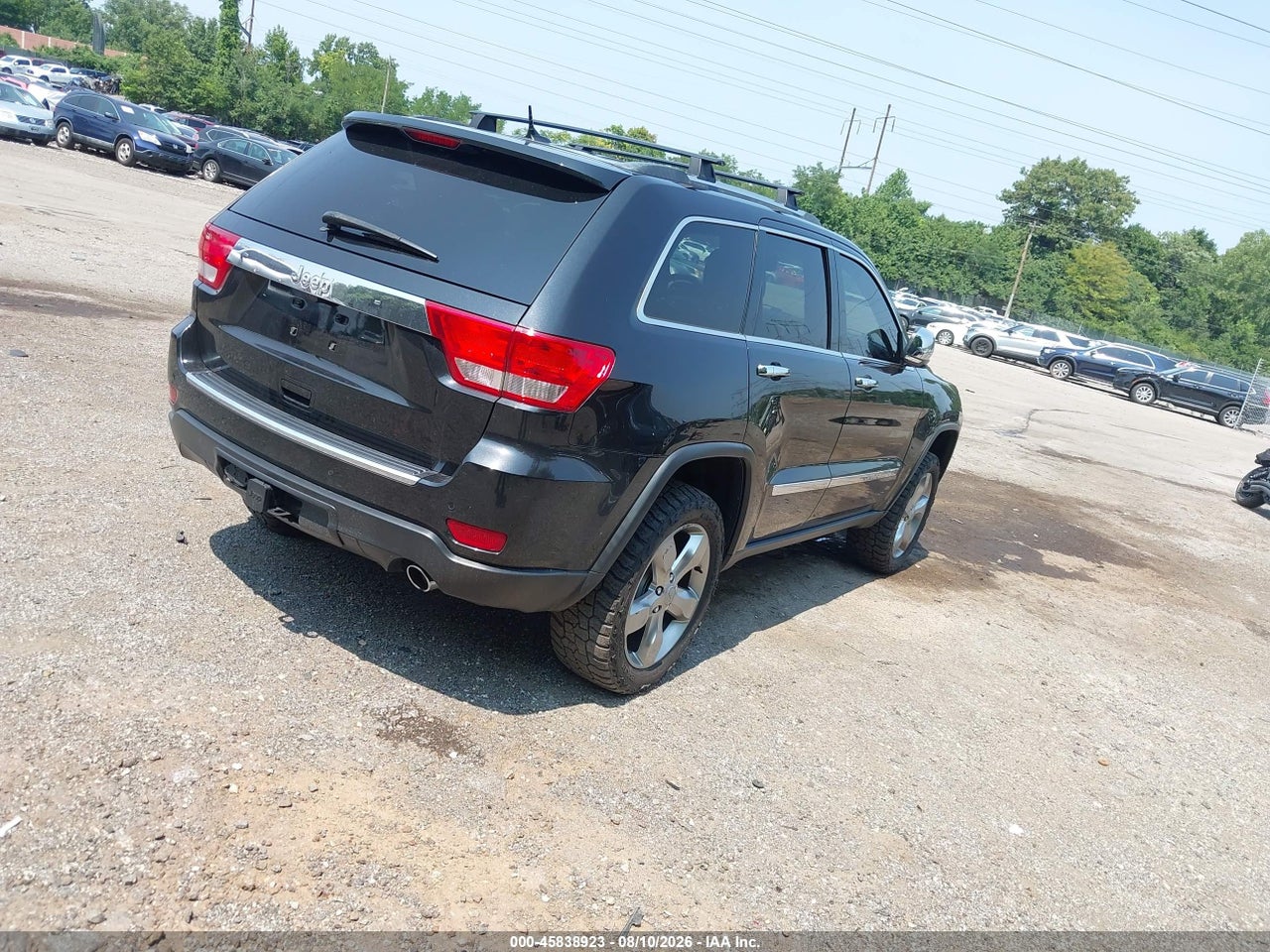 2012 JEEP GRAND CHEROKEE OVERLAND · 4/11