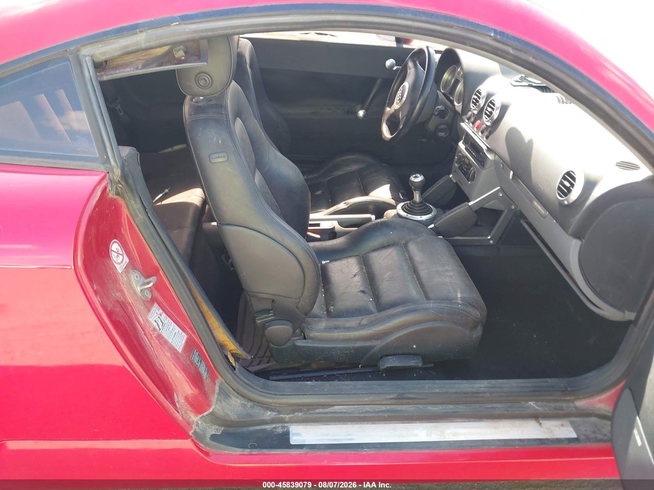 2002 AUDI TT 1.8L · 5/11