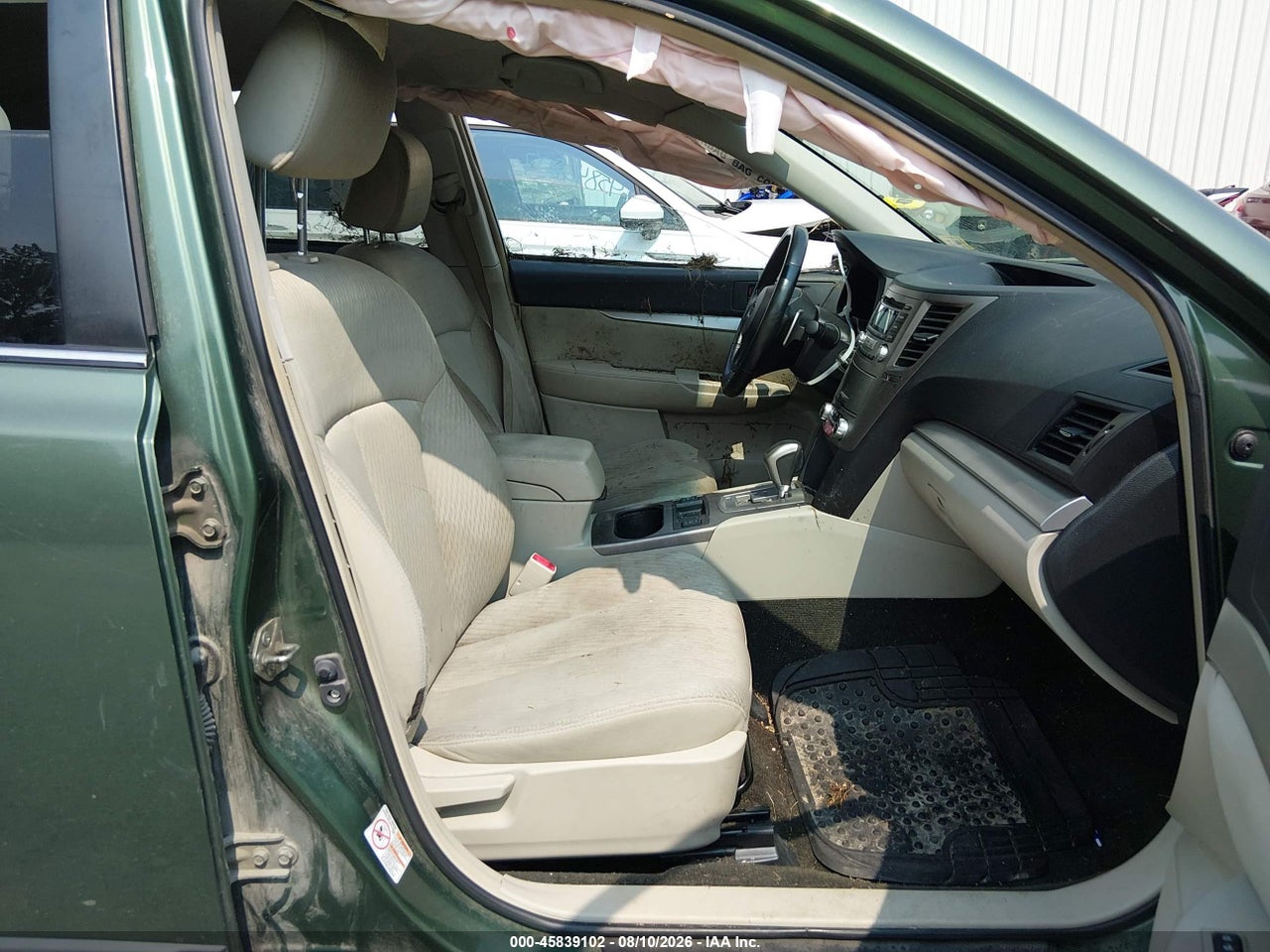 2012 SUBARU OUTBACK 2.5I PREMIUM · 5/11