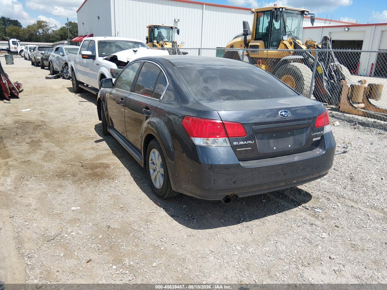 2012 SUBARU LEGACY 2.5I PREMIUM · 3/11