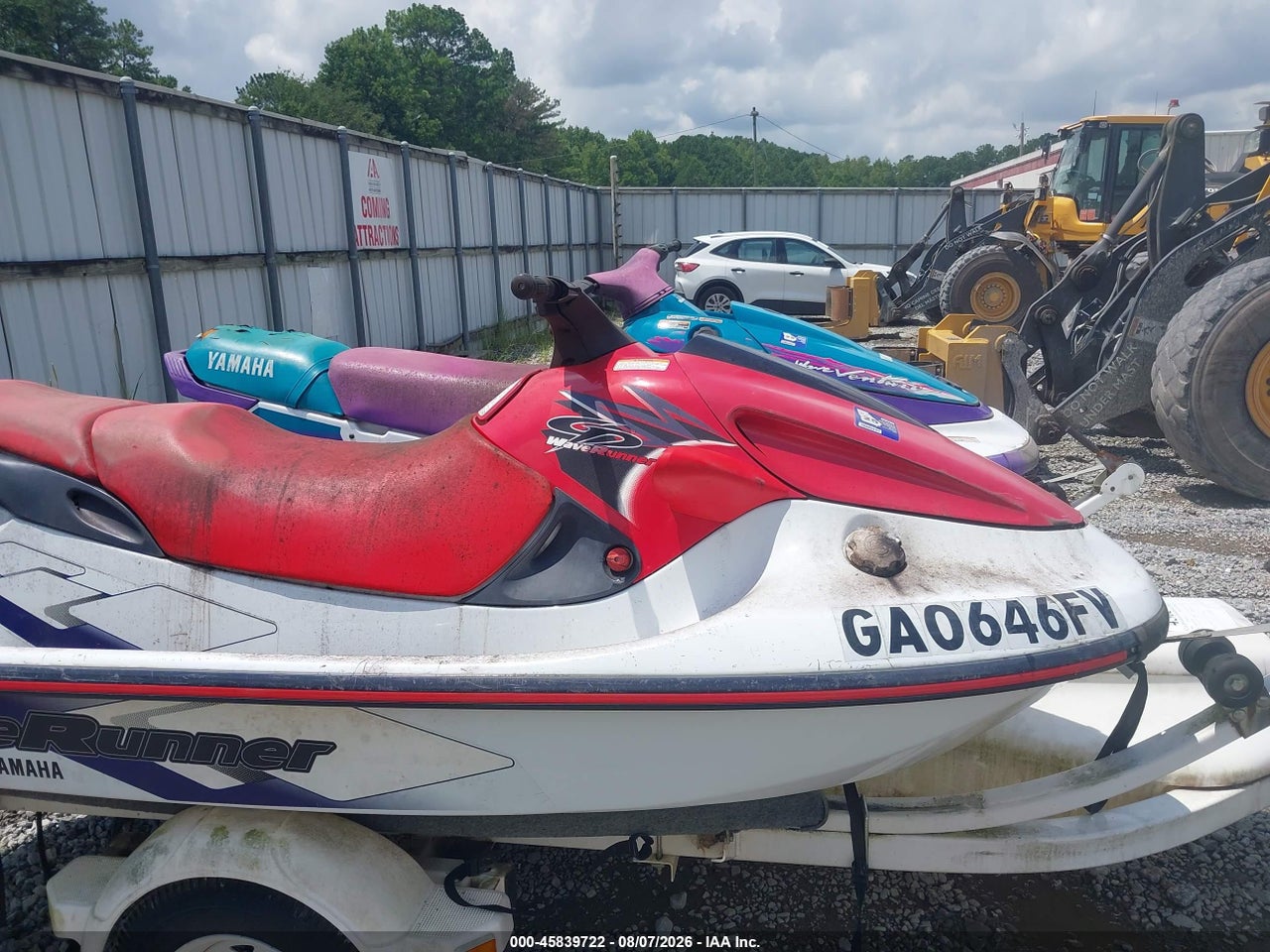 1998 YAMAHA WAVERUNNER · 5/10