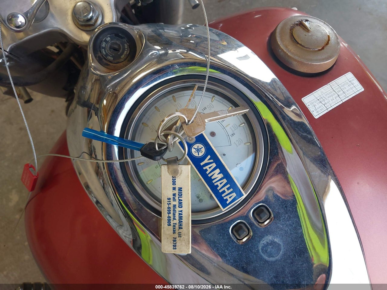 JYAVP17E97A****** · 2007 YAMAHA XV1700 A · 11/11
