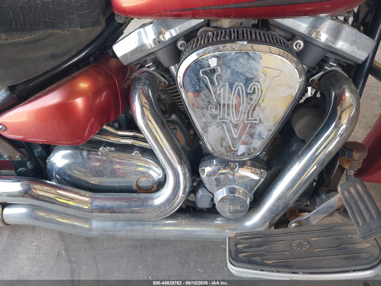 JYAVP17E97A****** · 2007 YAMAHA XV1700 A · 8/11