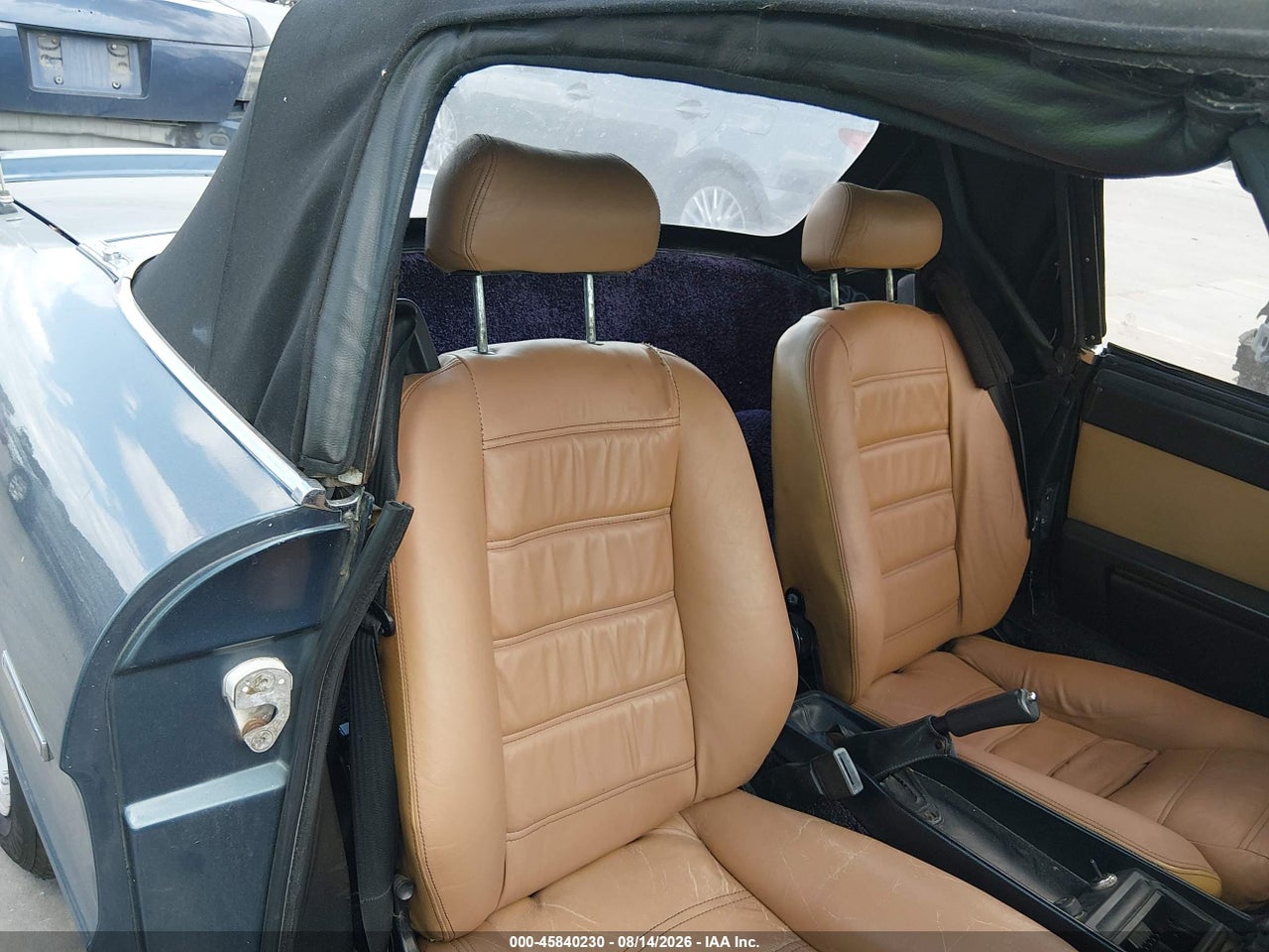 ZARBA5586H1****** · 1987 ALFA ROMEO SPIDER VELOCE · 8/11