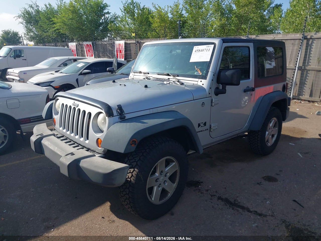2008 JEEP WRANGLER X · 2/11