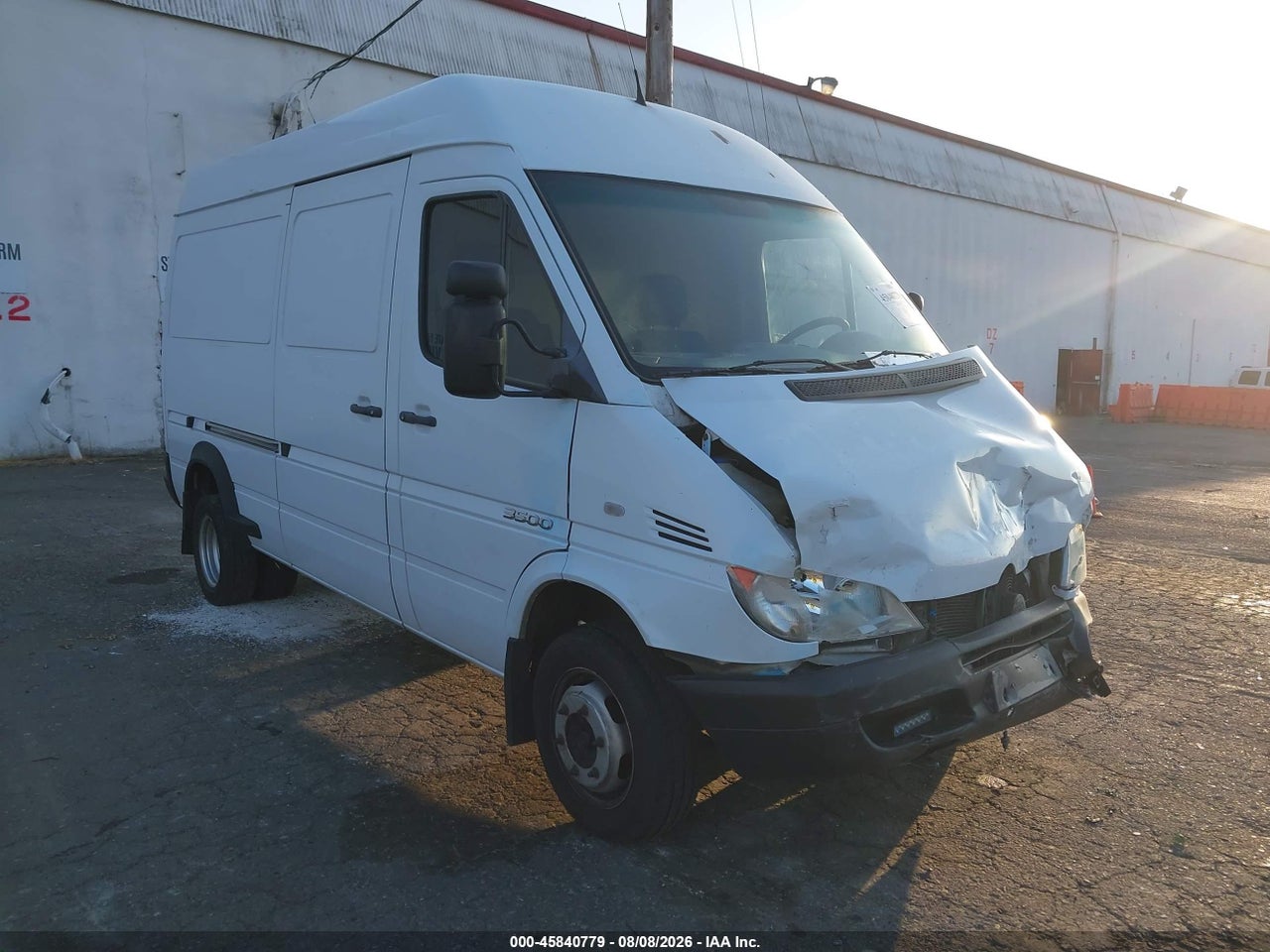 WD0PD444865****** · 2006 DODGE SPRINTER VAN 3500 SHC