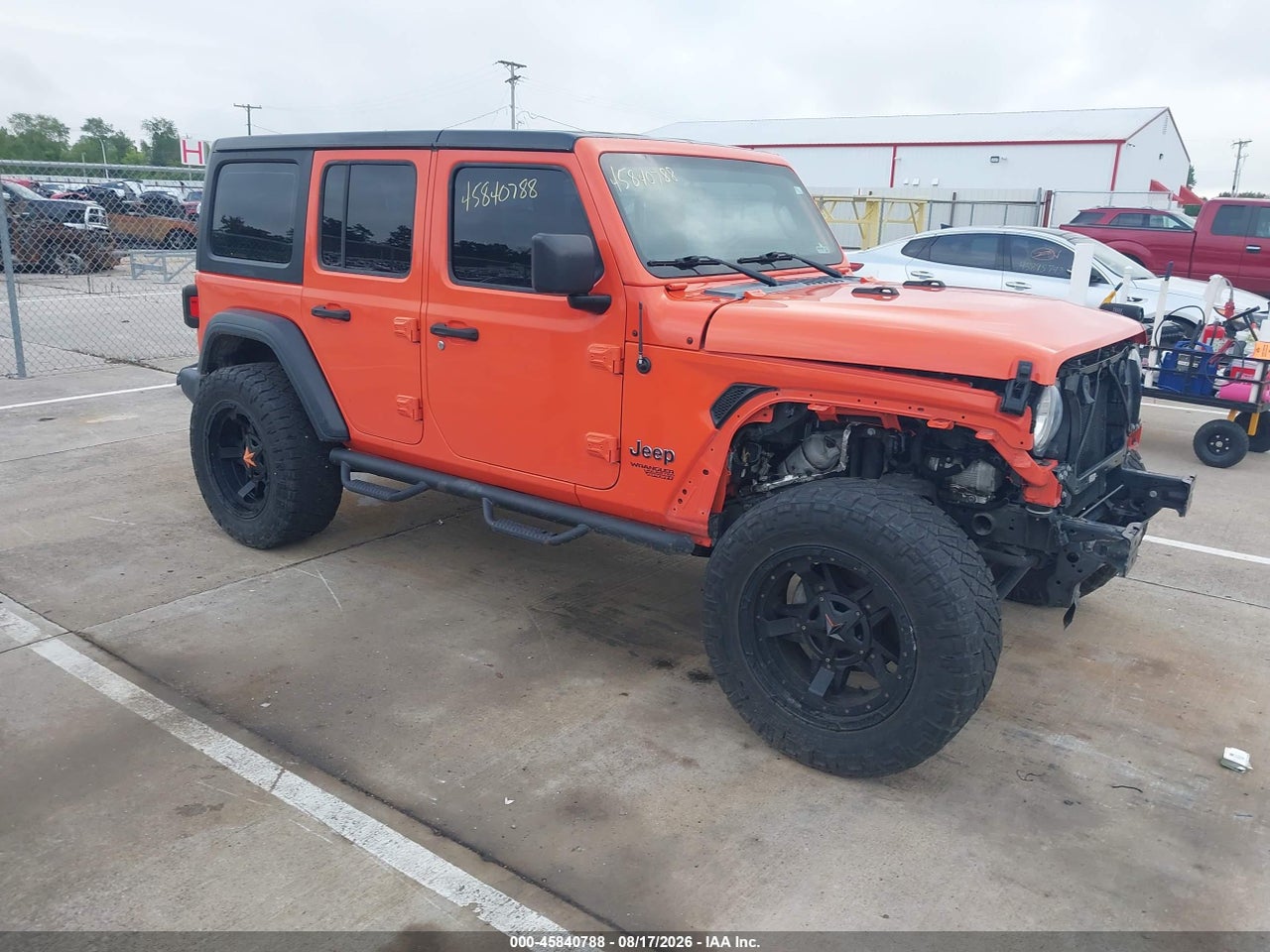 2018 JEEP WRANGLER UNLIMITED SPORT 4X4