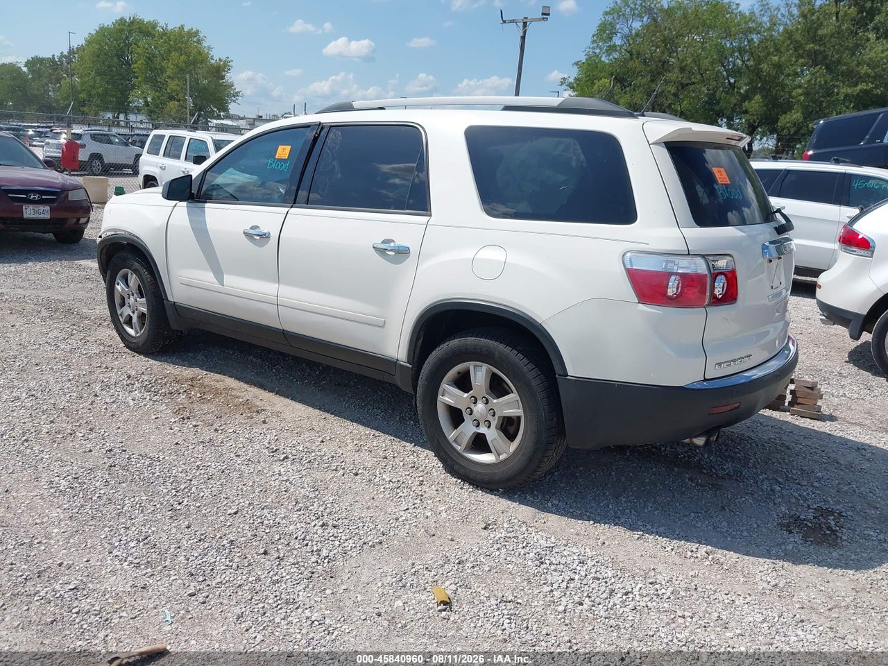 2011 GMC ACADIA SLE · 3/11