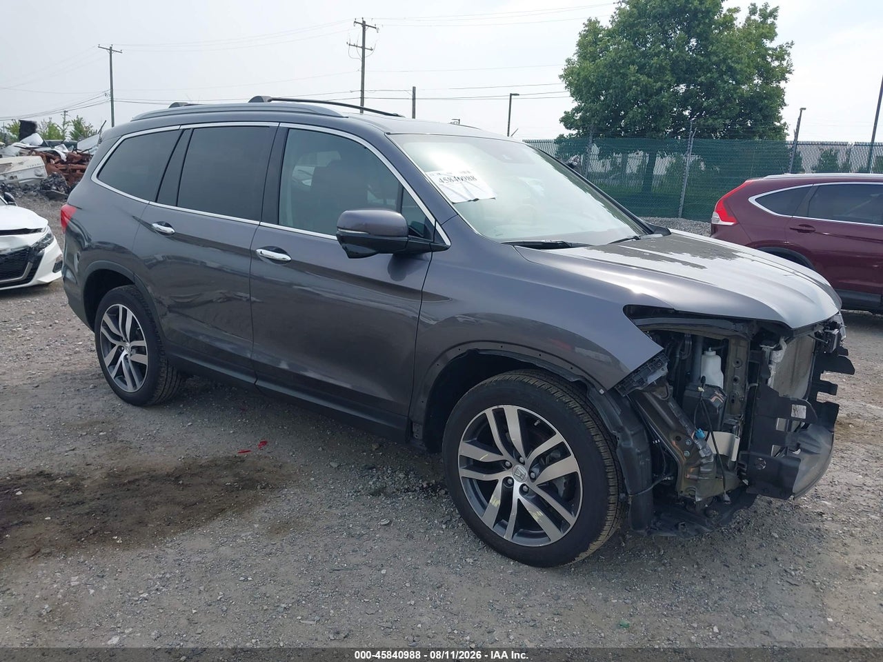 5FNYF6H92HB****** · 2017 HONDA PILOT TOURING