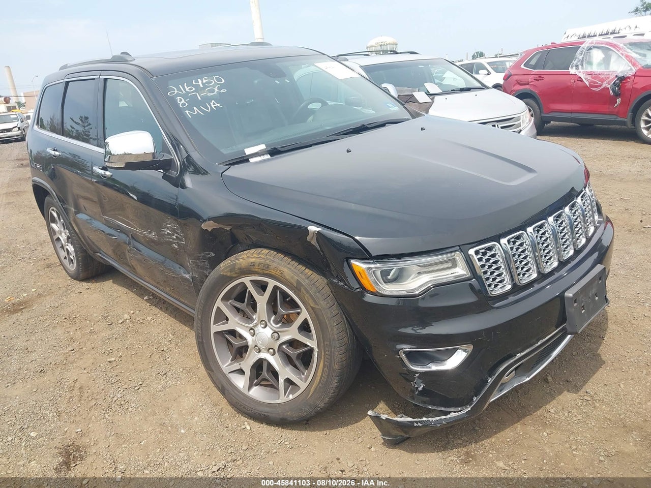 2019 JEEP GRAND CHEROKEE OVERLAND 4X4