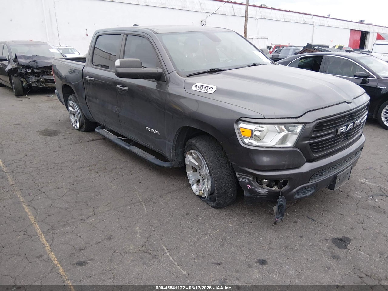1C6SRFFTXKN****** · 2019 RAM 1500 BIG HORN/LONE STAR  4X4 5'7 BOX
