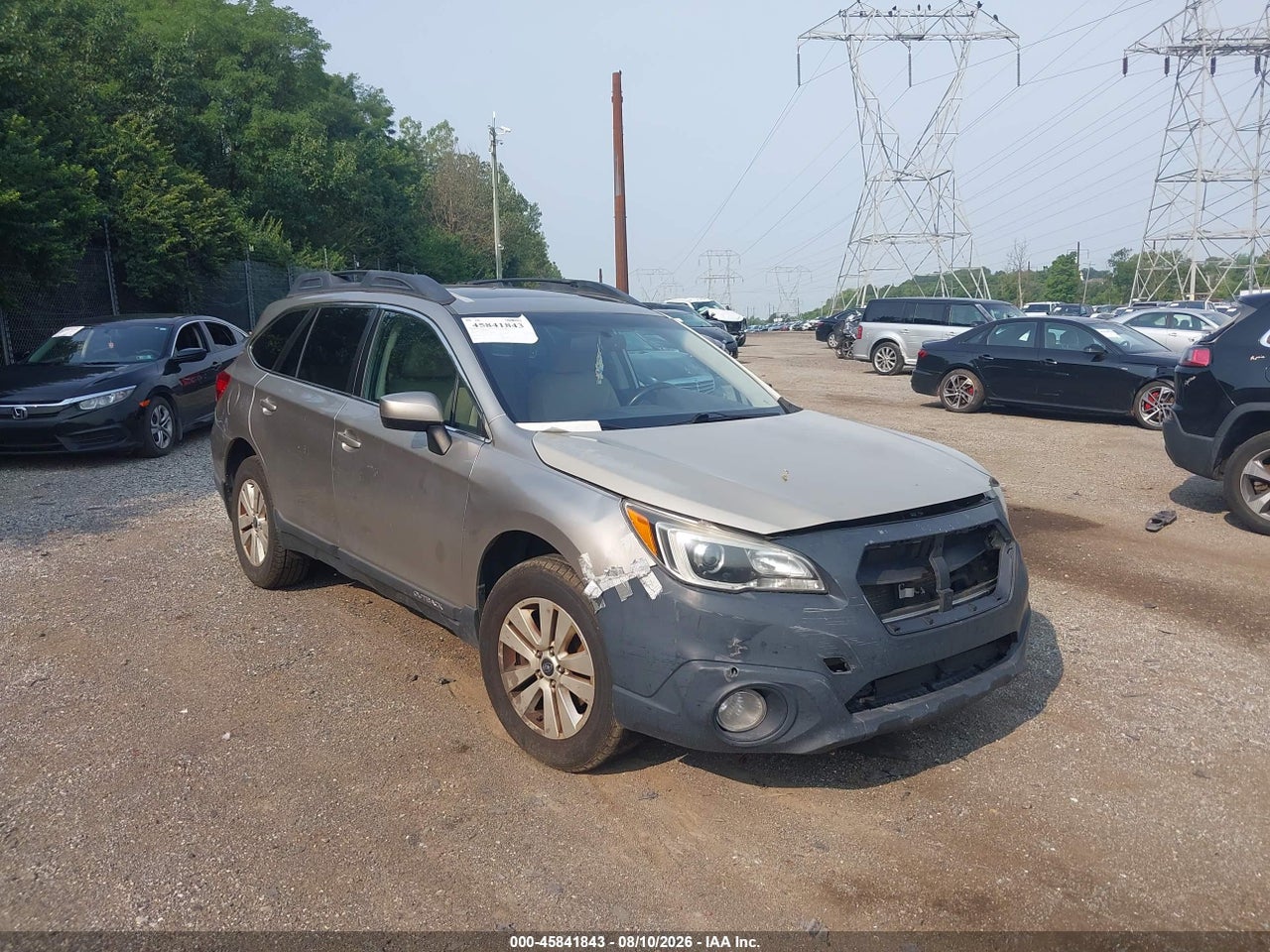 4S4BSADC2F3****** · 2015 SUBARU OUTBACK 2.5I PREMIUM