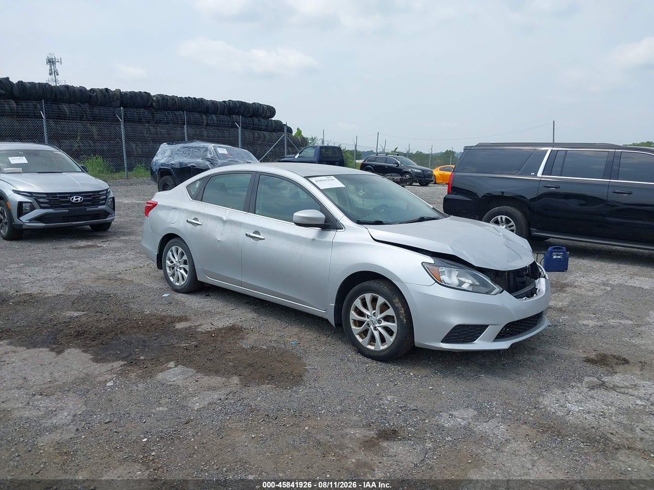 3N1AB7AP1JY****** · 2018 NISSAN SENTRA SV