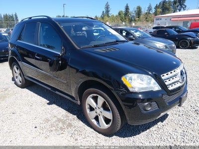 4JGBB8GB1BA****** · 2011 MERCEDES-BENZ ML 350 4MATIC