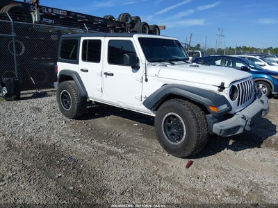 2018 JEEP WRANGLER UNLIMITED SPORT S 4X4