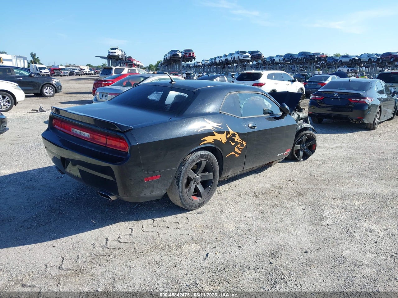 2012 DODGE CHALLENGER SXT · 4/11