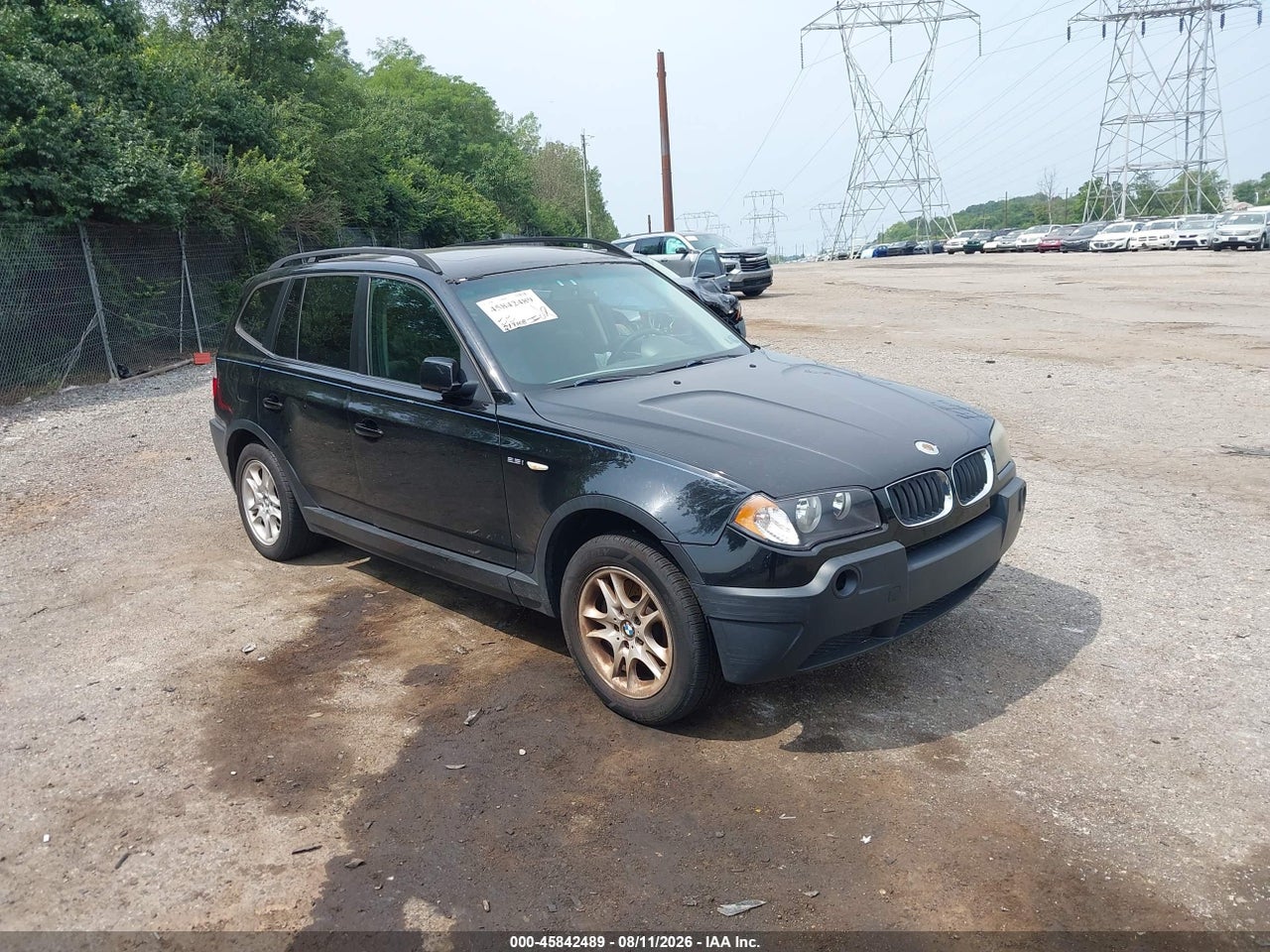 2005 BMW X3 2.5I