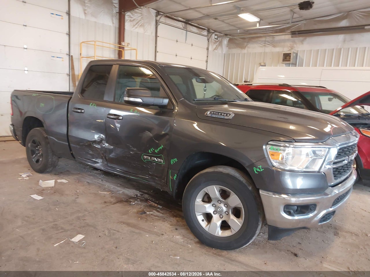 1C6RRFBG6NN****** · 2022 RAM 1500 BIG HORN  4X4 6'4 BOX