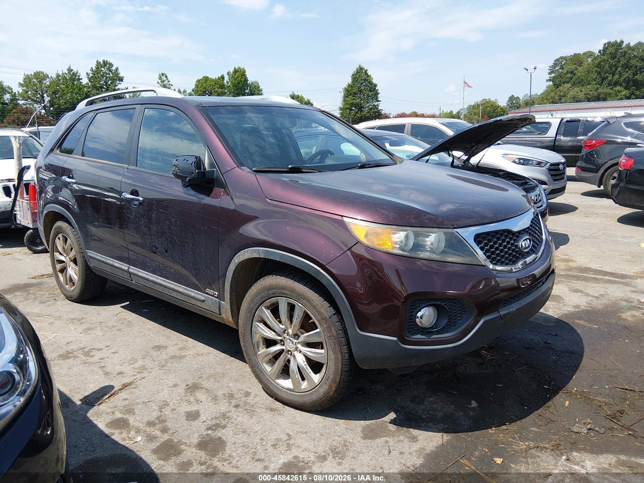 5XYKUDA25BG****** · 2011 KIA SORENTO EX V6