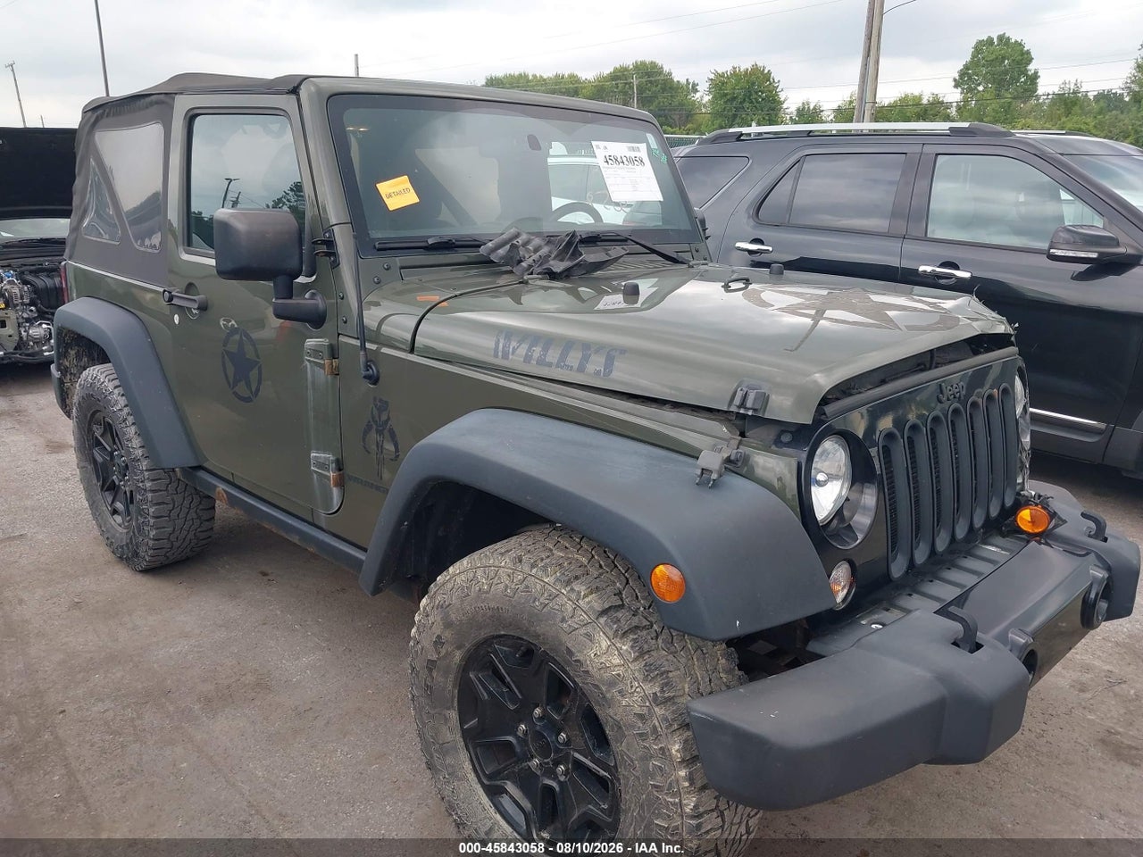 2015 JEEP WRANGLER WILLYS WHEELER