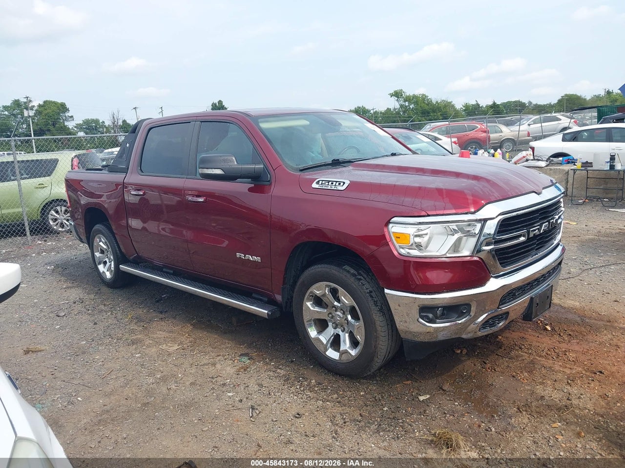 1C6SRFFT9KN****** · 2019 RAM 1500 BIG HORN/LONE STAR  4X4 5'7 BOX