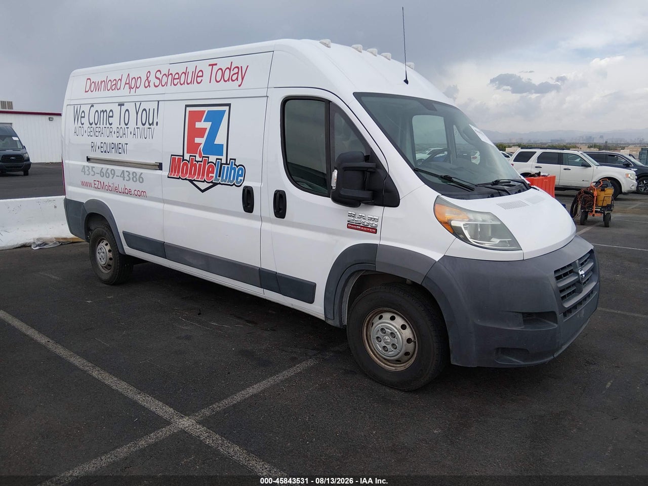 3C6TRVDG6JE****** · 2018 RAM PROMASTER 2500 HIGH ROOF 159 WB