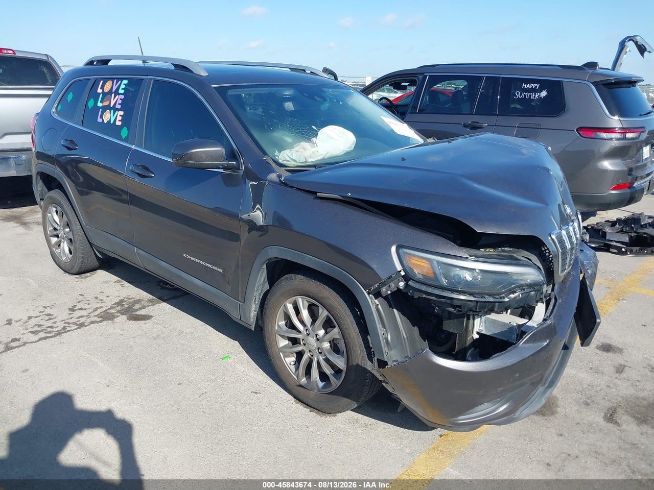1C4PJLLB6MD****** · 2021 JEEP CHEROKEE LATITUDE PLUS FWD