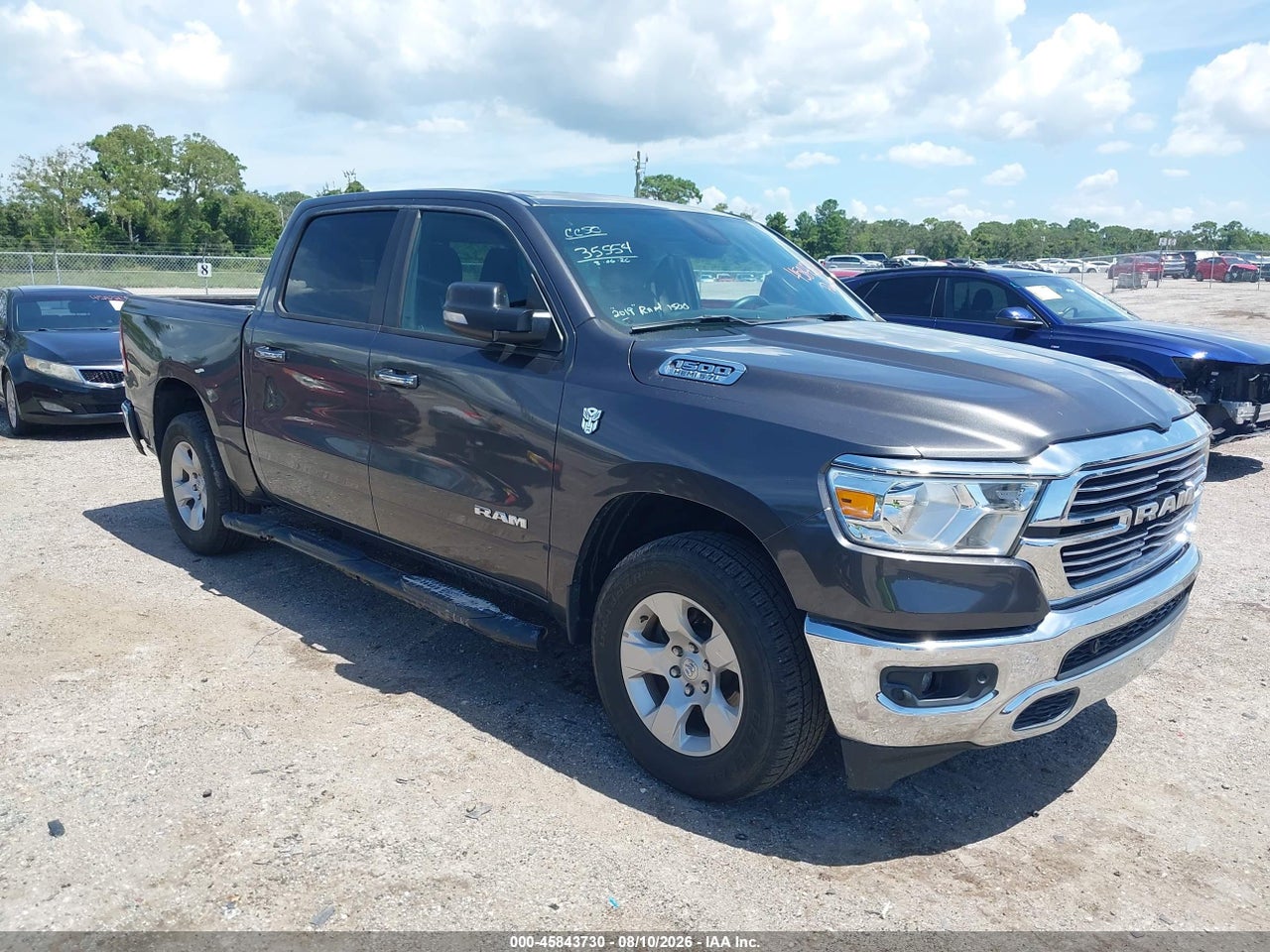 1C6SRFFT8KN****** · 2019 RAM 1500 BIG HORN/LONE STAR  4X4 5'7 BOX