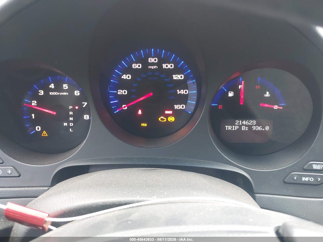 19UUA66265A****** · 2005 ACURA TL   · 7/11