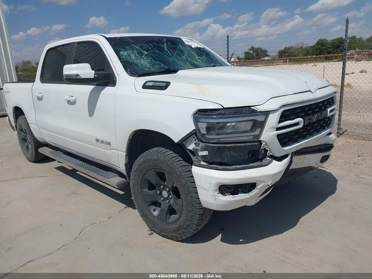 1C6SRFFT9PN****** · 2023 RAM 1500 LONE STAR  4X4 5'7 BOX