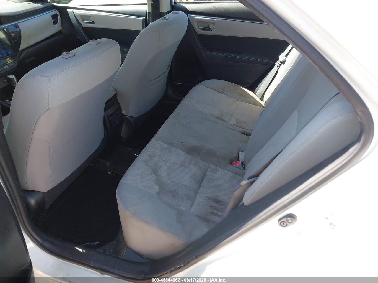 2T1BURHE5EC****** · 2014 TOYOTA COROLLA LE · 8/11