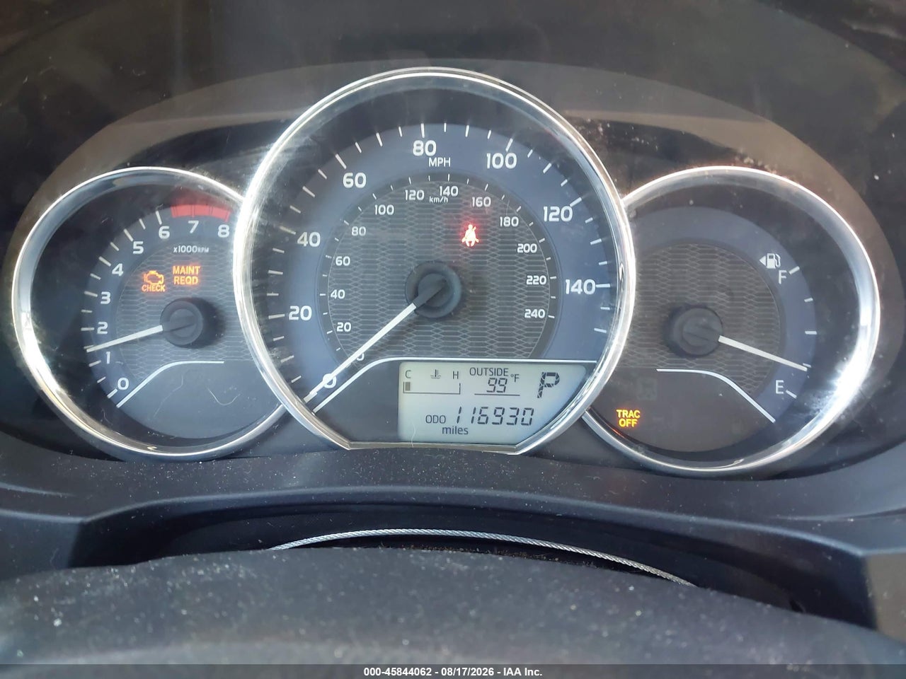 2T1BURHE5EC****** · 2014 TOYOTA COROLLA LE · 7/11