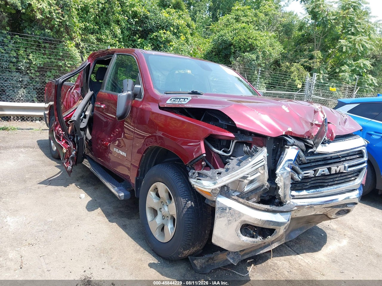 1C6SRFFT7KN****** · 2019 RAM 1500 BIG HORN/LONE STAR  4X4 5'7 BOX