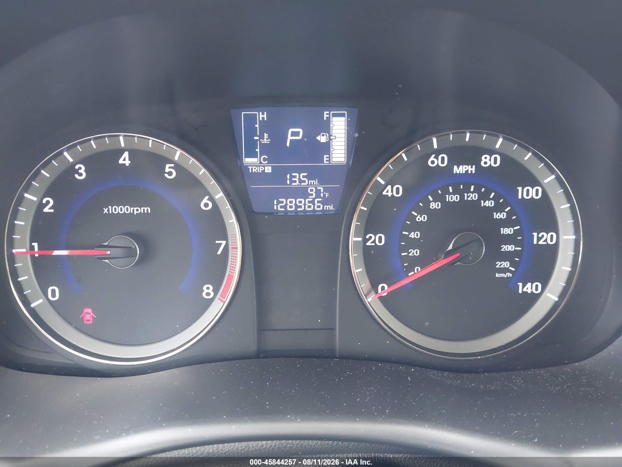 KMHCT5AEXGU****** · 2016 HYUNDAI ACCENT SE · 7/11