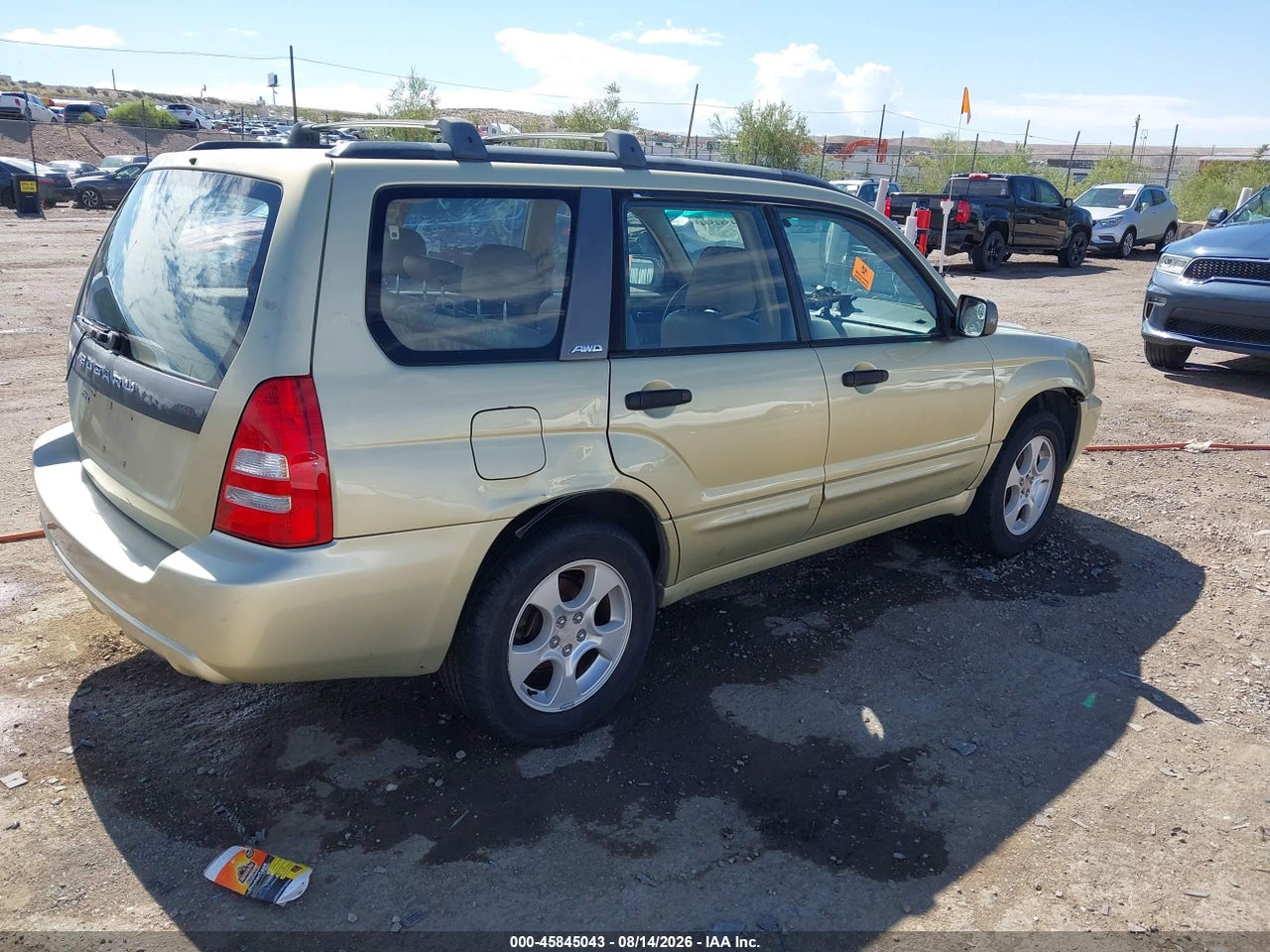 2003 SUBARU FORESTER XS · 4/10