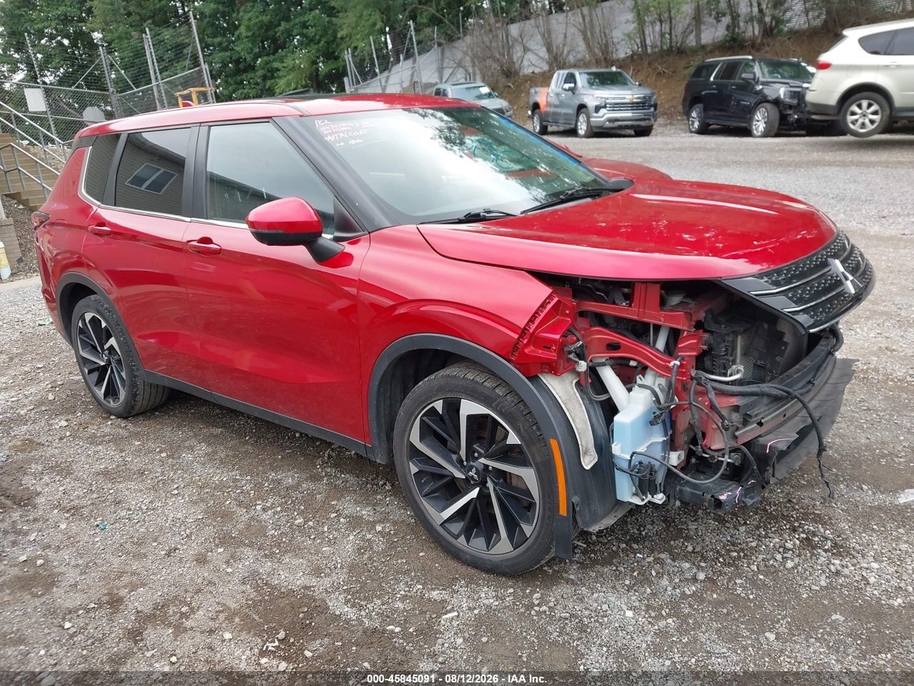 JA4J4UA8XNZ****** · 2022 MITSUBISHI OUTLANDER BLACK EDITION S-AWC/SE 2.5 S-AWC/SE LAUNCH EDITION S-AWC