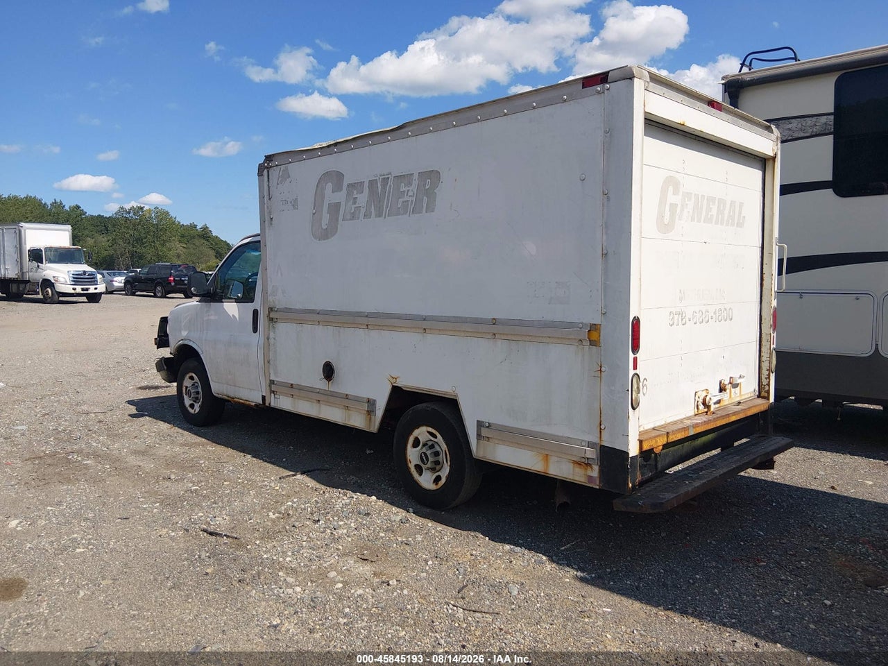 2007 GMC SAVANA CUTAWAY WORK VAN · 3/4