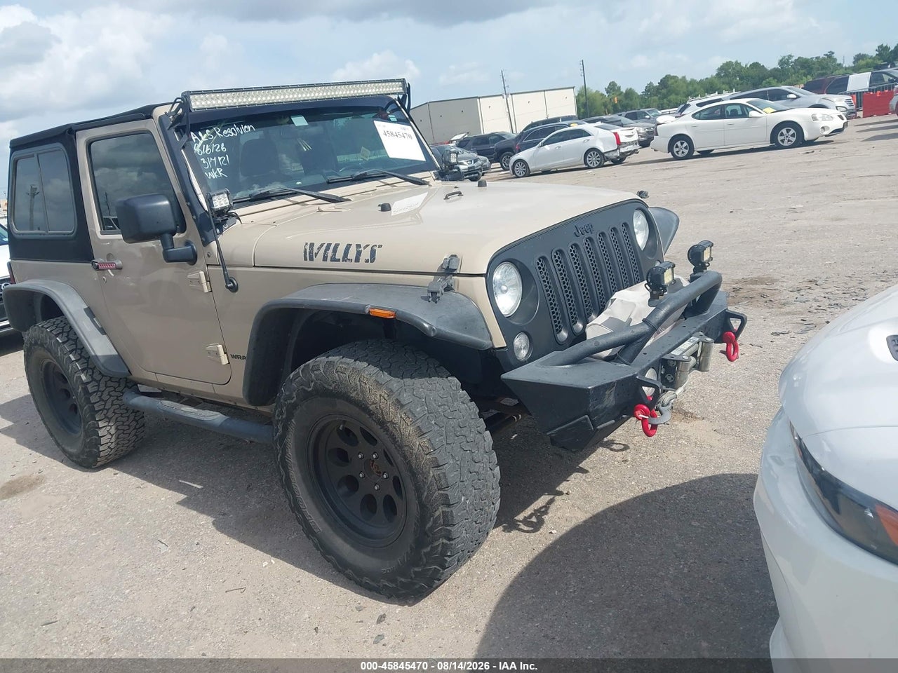 2016 JEEP WRANGLER WILLYS WHEELER