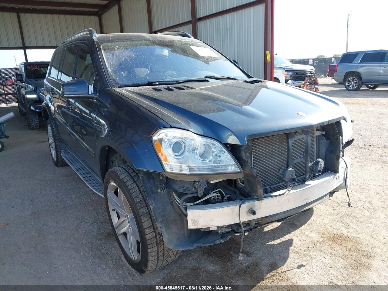 4JGBF8GE9CA****** · 2012 MERCEDES-BENZ GL 550 4MATIC