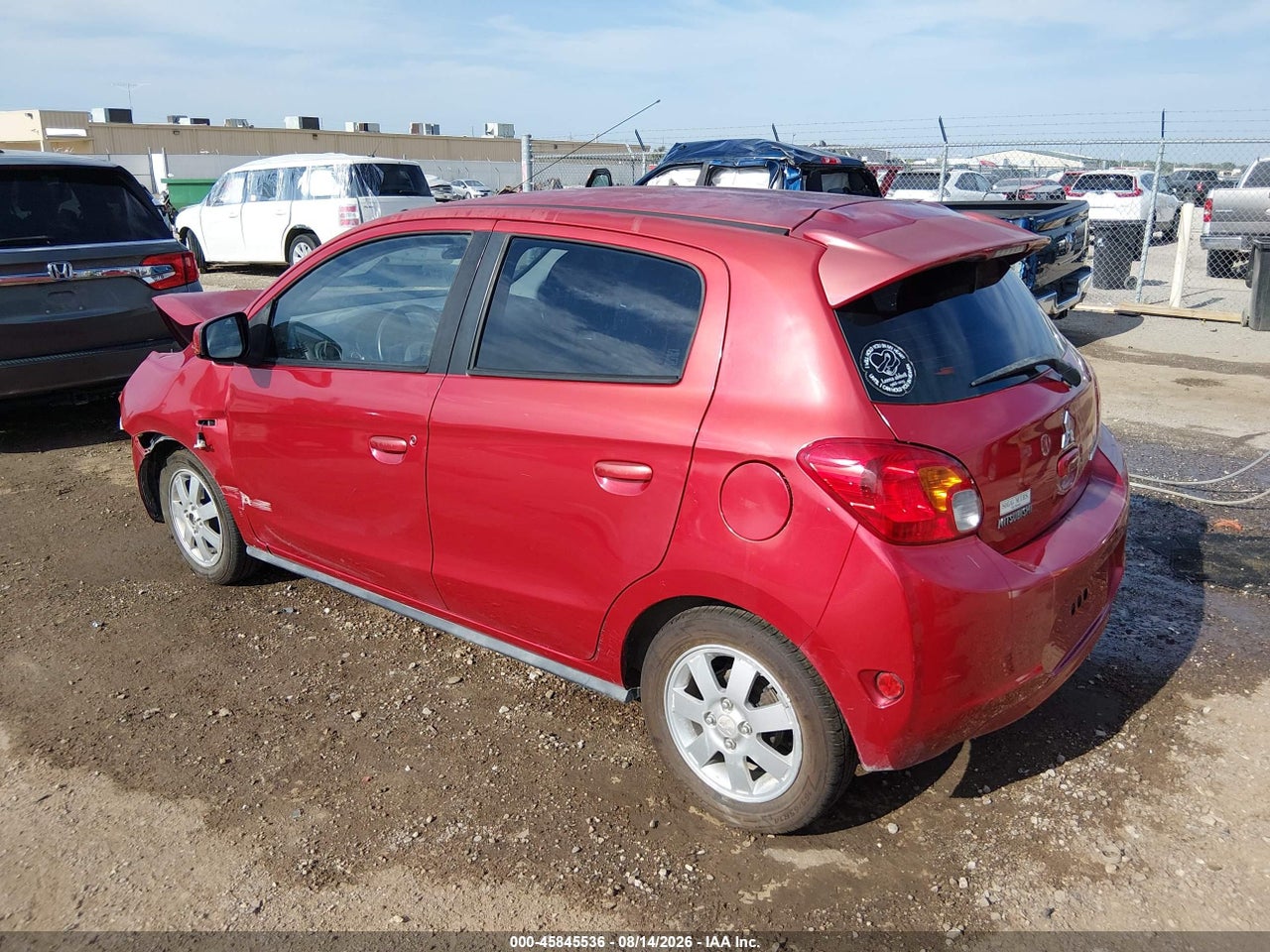 2014 MITSUBISHI MIRAGE ES · 3/11