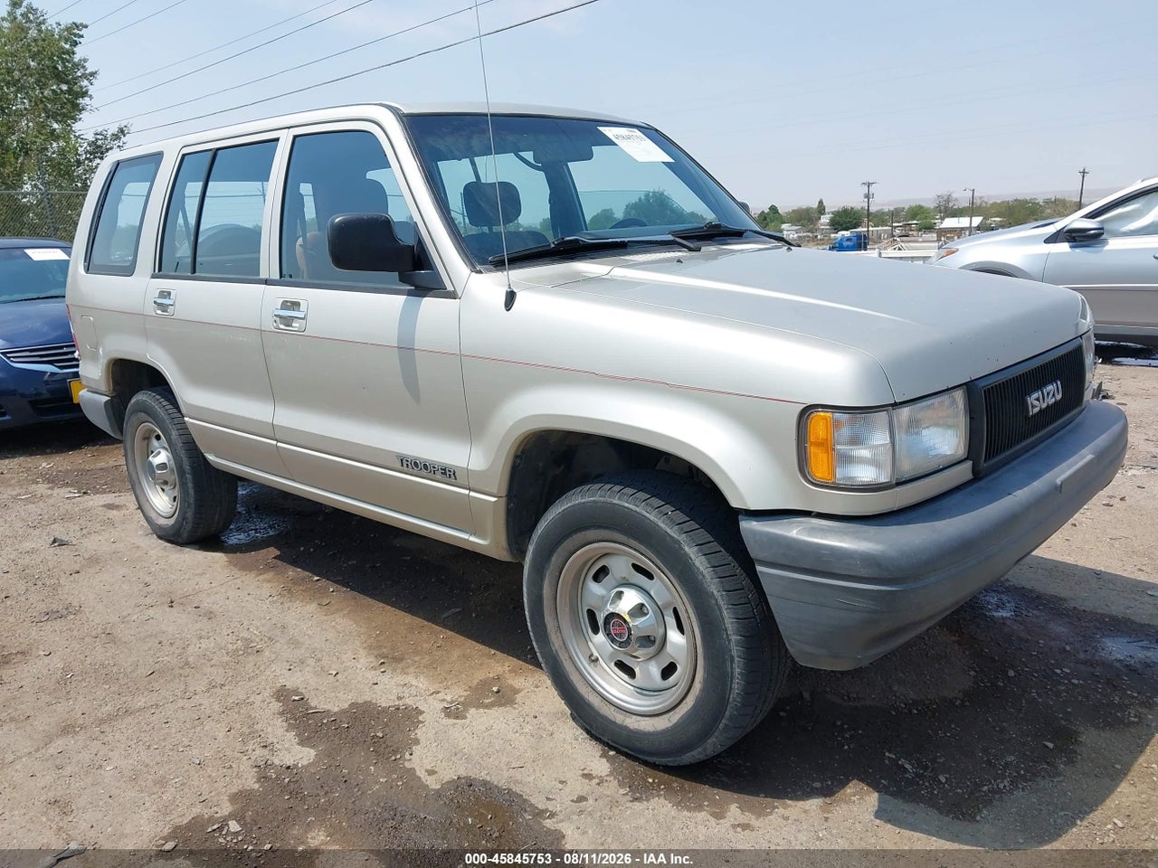 JACDH58V2R7****** · 1994 ISUZU TROOPER S