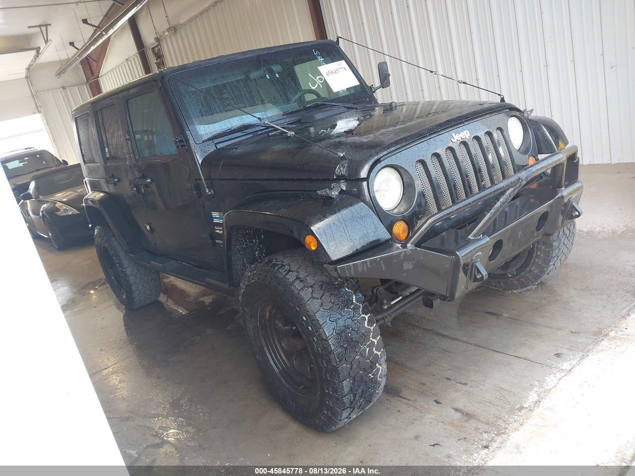1J8GA59158L****** · 2008 JEEP WRANGLER UNLIMITED SAHARA